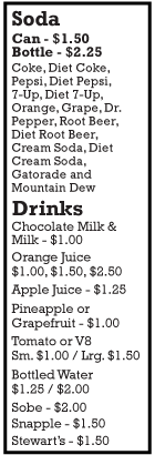 Beverages